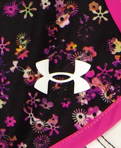 Image of Under Armour Girls' 2-piece Short Sleeve Tee and Shorts Set, Lightweight and Comfortable