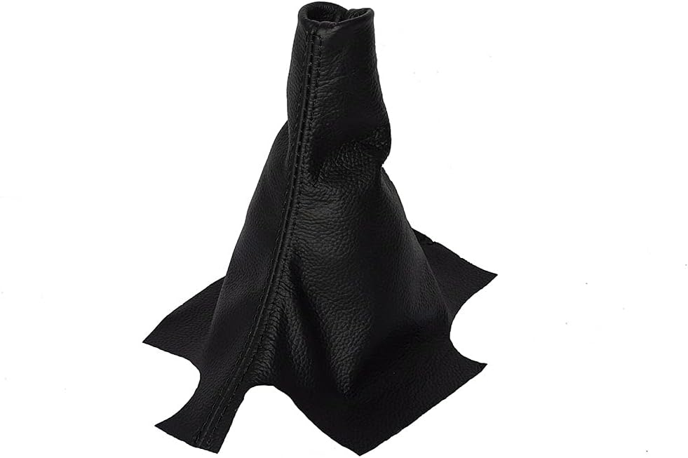 Shift Boot Compatible with Honda Civic Sedan Leather Various Stitching Colour Available (Black Stitch)