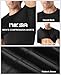 Niksa Men's Compression Shirts 1/2/4 Pack, Workout Gym Shirt Short Sleeve, Moisture Wicking Active Fit Base Layer T-Shirt