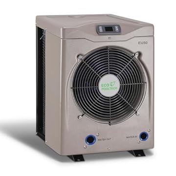 reversible heat pump for pool