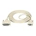 AT Serial Printer Cable, DB25 Male/DB9 Female, 10-ft. (3.0-m)