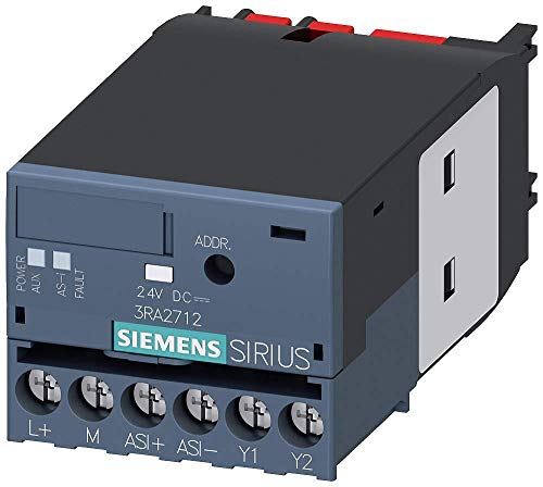 Módulo de función AS-I Siemens Sirius 3RA27121AA00 de 24V CC para contactores 3RT2