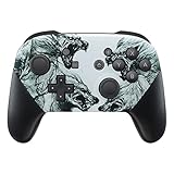 MODDEDZONE Wolf Custom Controller Unique Design for Nintendo PRO Switch