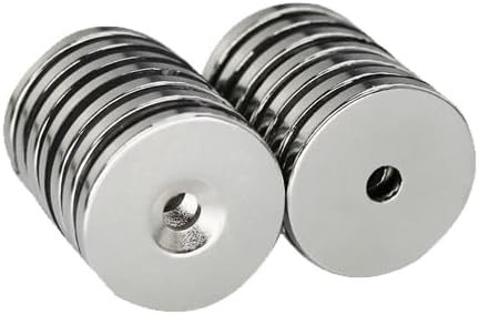2~100PCS 30x3-5mm Rare Earth Neodymium 30 * 3 mm Hole 5mm Countersunk Magnetic 30 * 3-5mm magnet(15pcs)