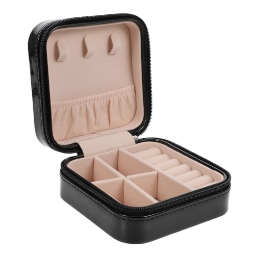 GLEAVI Estuche Joyero Caja Organizadora para Pendientes Contenedor de Almacenamiento Resistente y Multifuncional para Mujeres