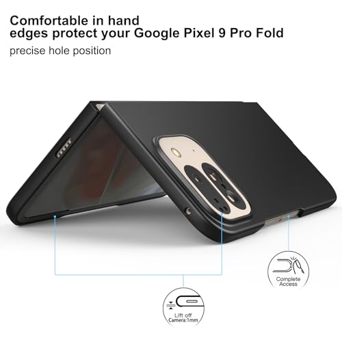Coque fine pour Google Pixel 9 Pro Fold 2024 polycarbonate mat antichoc - 3