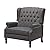Great Deal Furniture Salome Oversized Tufted Fabric Push Back Recliner from Great Deal Furniture