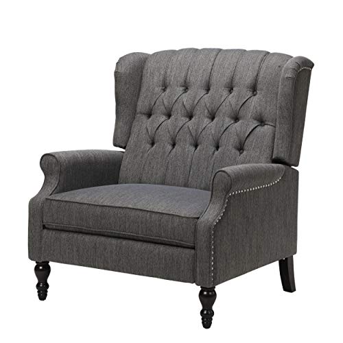 Sillón Tufted Tapizado Gris miniatura 1