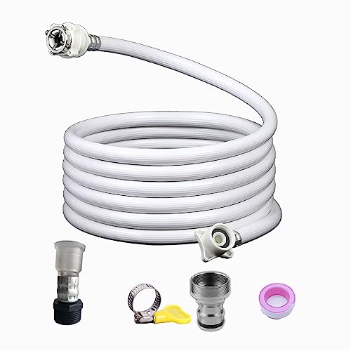 Detulseor Portable Washing Machine Hose, Compact Washer Hoses or Twin Tub Washing Machine Hose,Portable Washing Machine for Accessories, portable washer hose(3M...