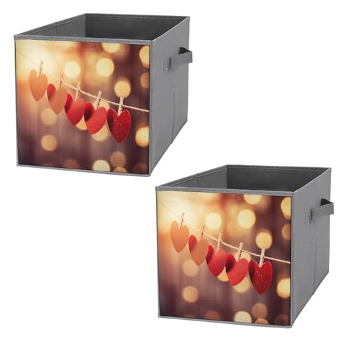 Cubes de rangement pliables pour vêtements et linge de maison - 2