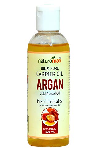 100% Pure Moroccan Argan Oil by Naturoman - 3.38 Fl Oz