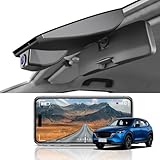 KBSYNT 4K Dash Cam for Mazda CX-5 & CX-9 2018-2025 2.5S Select Preferred Carbon Edition Plus Turbo Signature Touring Signature Grand Touring Sport,G-Sensor,Loop Recording,WiFi & App,64GB Card