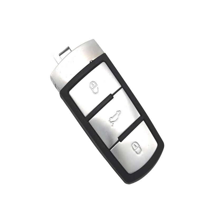 Auto Part - 3 Buttons Spare Case Smart Insert Blank Key Shell For VWs PASSATs B6 CC Magotan