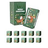 Esta sorprendente caja de rebote con temática navideña está hecha de exquisitos materiales de papel, asegurando una delicia inesperada con cada apertura