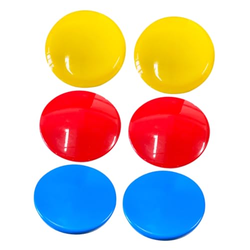 Gogogmee Disc Golf Equipment Set of 6 Midrange Discs for Disc Golf Flexible Plastic Toy for Adults
