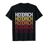Kendrick Retro Wordmark Pattern - Vintage Style T-Shirt T-Shirt, Men, Black, Medium
