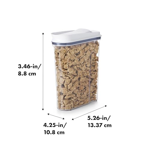 OXO Good Grip Pop Cereal Dispenser, 4.5-Quart, Clear by OXO - Image 2