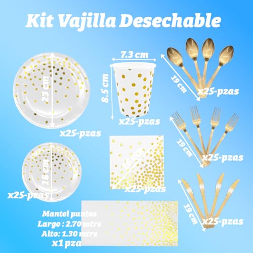 La Mejor Lista de Vajillas desechables del mes. 20 Imagen adicional