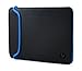 HP 15-inch Laptop Reversible Neoprene Sleeve (Black/Blue)
