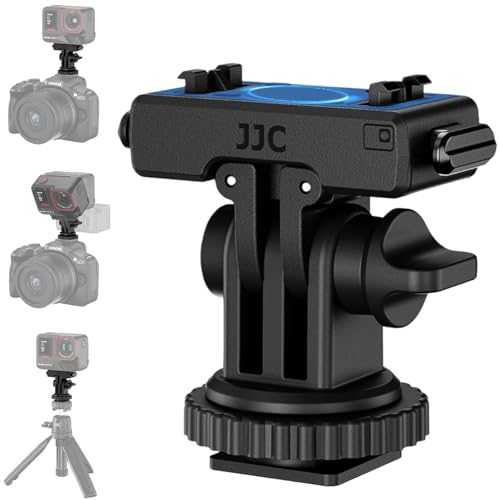 �y2IN1�zJJC Insta360 X6 X5 ACE PRO 2 ACE PRO�p ���C�}�E���g �N�C�b�N�����[�X �R�[���h�V���[�}�E���g �݊����g�� ���c�B�e�\ 180°�p�x���� �J�����z�b�g�V���[�Ɏ�t �J�����Ɠ����B�e 1/4�l�W�� �O�r/���B