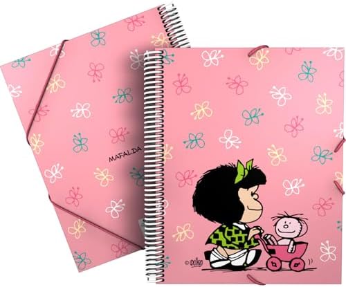 Grafoplas - Carpeta Fundas Plastico A4, Maxiplás, Diseño Mafalda ...