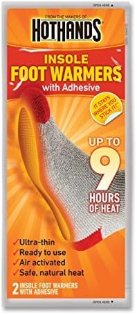 HotHands Insole Foot Warmers with Adhesive backing by HotHands