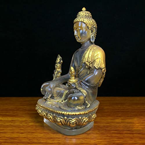 Statue de jardin décoration de porche de maison Bouddha zen - 6