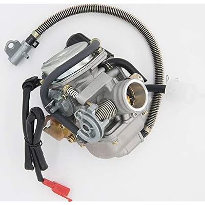 GY6(150cc) Carburetor for 150cc 125cc 152QMJ 157QMJ 4 Stroke Engines Electric Choke Motorcycle Scooter - GY6 150cc Carburetor 24mm PD24J Carb