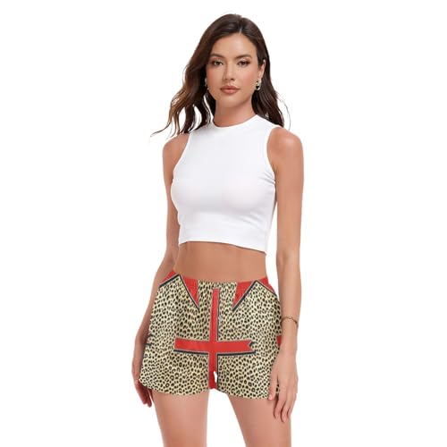 Short décontracté pour femme ample fini les vêtements serrés en été GuoChe