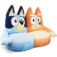 Bluey & Bingo Kids Plush Sofa Chair – 70cm Soft Toddler Seat for Boys & Girls – Large Comfy Character Style Chair for Playroom, Bedroom & Living Room – Lightweight & Cosy