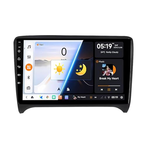 Autoradio 2 DIN Audi TT pour remplacer votre ancien système par l'Android 14