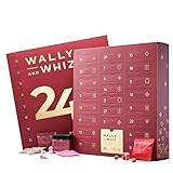 Wally and Whiz - Adventskalender 2022 - Dänische Gourmet Fruchtgummis – 12 Geschmackskombination 23 Beutel/1 Dose - Vegane Glutenfrei Allergenfrei Weingummis - Natürliche Aromen/Farben 393g