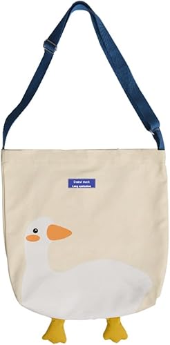 Miniatura 4 de AWXZOM Linda bolsa de lona gráfica bolsa de mano divertida bolsa de mano para la escuela bolsa de comestibles Amarillo