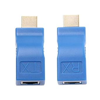 3NH Over HDMI Signal TX/RX Adapter Cable Extend 30M Extender Ethernet LAN CAT5e