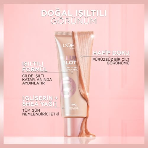 L'Oreal Paris Glotion All-In-One Doğal Işıltı Aydınlatıcı Losyon - 901 Fair Glow