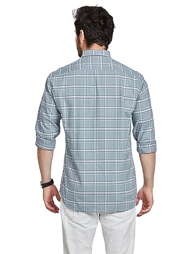 Image of BE ACTIVE Cotton Casual Checks Shirts for Men|| Casual Shirts for Men|| Mens Casual Shirts Full Sleeve