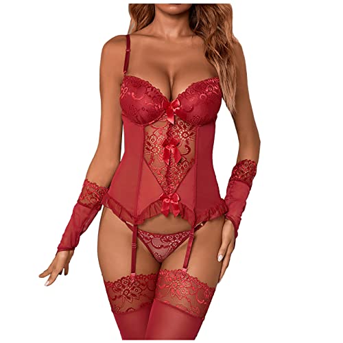 Lenceria muy transparente body sujetador y tangas eróticas extremas