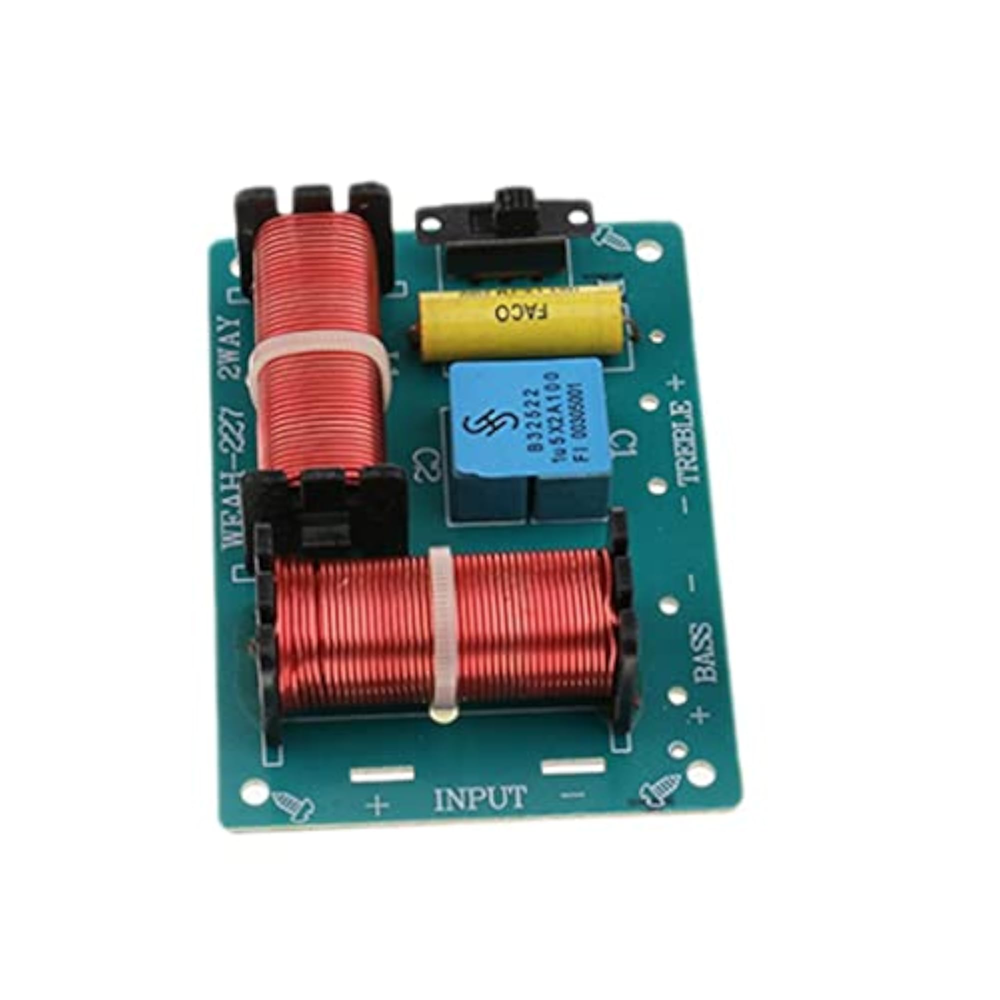 80W High-Low 2 Way HiFi Speaker Crossover Filters, 1 Piece