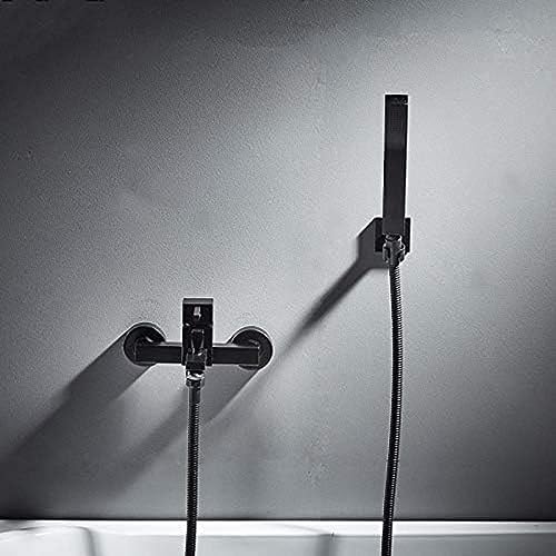 Ensemble de douche mural avec mélangeur et pommeau de tête haute pression - 3