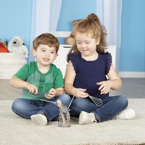 Melissa & Doug - Küchenhelfer-Set für Kinder, 7-teilig, Holz und Edelstahl, Für Kinder ab 3 Jahren