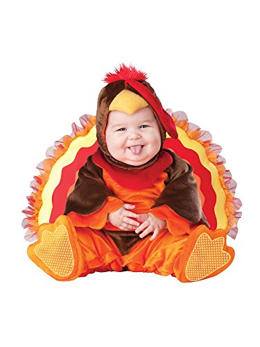 Disfraz de pavo para bebé - Lujo 6-12 meses (74/80)