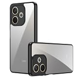 Lemxiee Cover per OPPO A5 Pro 5G Case con Antiurto & Antiscivolo Custodia in silipere + Acrilico trasparente