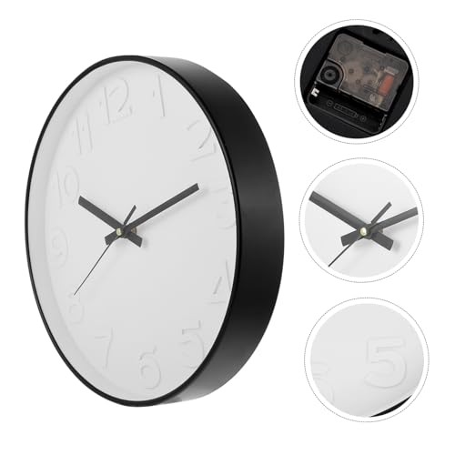 Horloge murale silencieuse pour chambre et salon style rétro