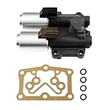 Ovabeyna 28260-RPC-004 Transmission Dual Linear Shift Solenoid with Gasket Compatible with 2006-2011 Honda Civic 2007 2008 Honda Fit 28260RPC004