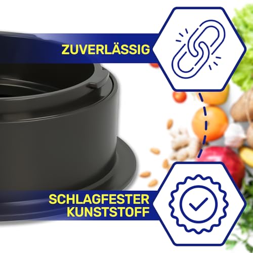 MONTERAL Mixtopffuss für Standmixer mit dem Originalcode MS-653120 für Moulinex für Tefal für Krups - Garantie 10 Jahre