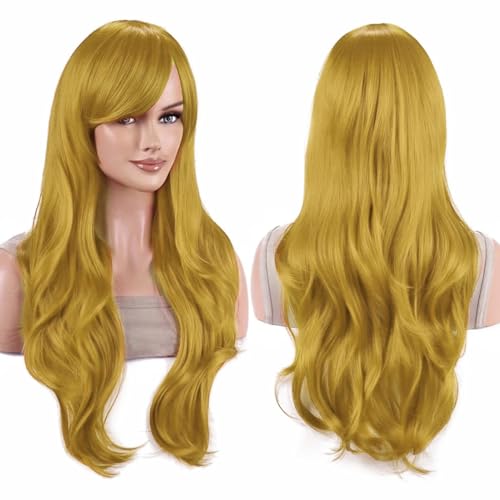 IMISSU 70cm�����O�w�A�E�H�[�^�[�E�F�[�u�E�B�b�O�O���R�X�v���R�X�`���[���E�B�b�O (���F)