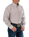 Cinch Men's Tencel Classic Fit Long Sleeve Shirt, Khaki, L