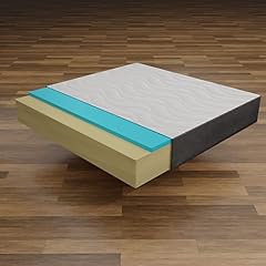 Materasso Memory 120x200 - Medio Rigido Alto 20 cm Ortopedico - Alleviamento dei Punti di Pressione - Anallergico Antiacaro.