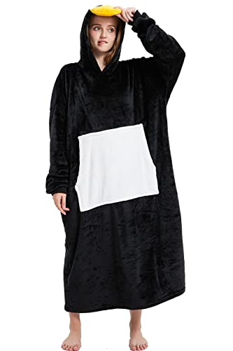 Luojida Coperta con Maniche Plaid Divano con Tasca...