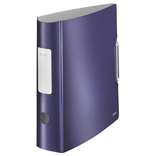 5er Packung Leitz 11080069 Qualitäts-Ordner Active Style breit Qualitäts-Ordner Active Style, PP, A4, breit, titan-blau